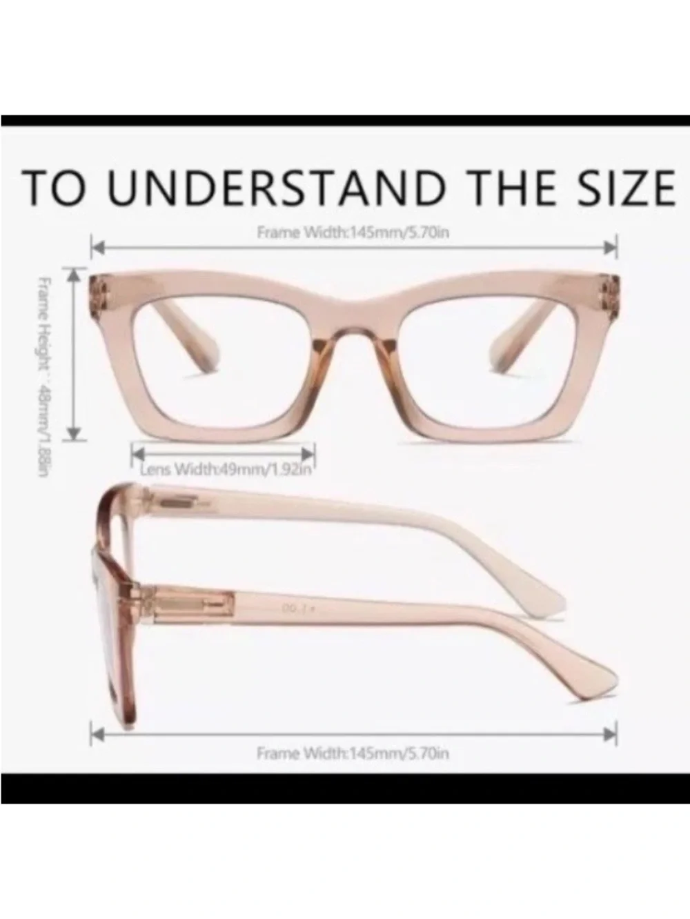 3 Pr. Oversized Pink, Clear Black 2.0 Women’s Reading Glasses Square Readers New